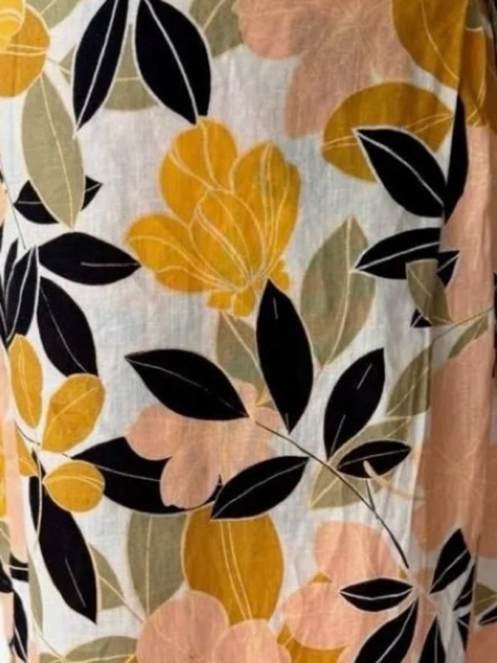 Rachel Zoe Tropical Floral Wrap Skirt - Picture 5 of 5